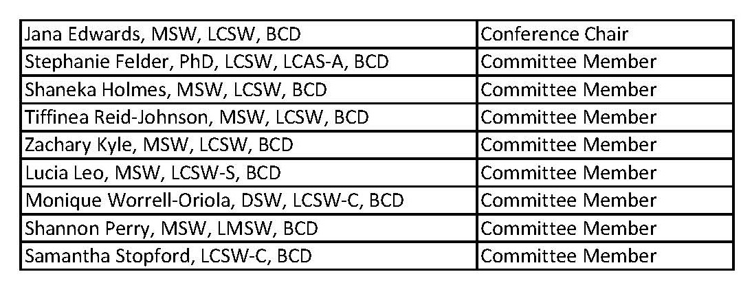 2024 Annual Conference Event Page   2024 Conference Planning Committee 